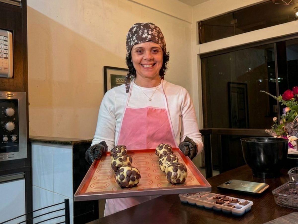 Karine Correa descobre nova paixão em meio a luta contra câncer e cria marca de cookies